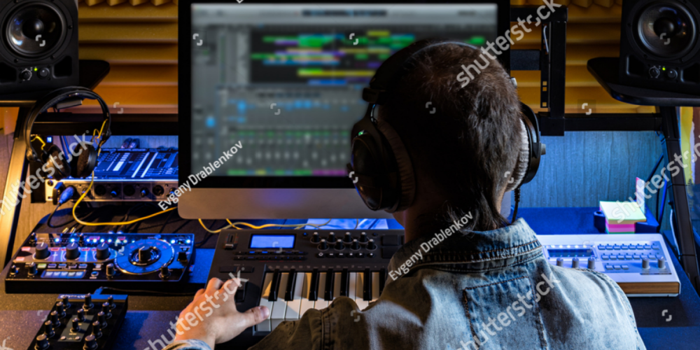 representation of composing and audio engineering